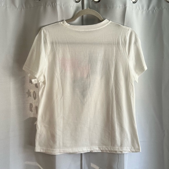 Graphic Print Crew Neck Tee - Picture 4 of 4